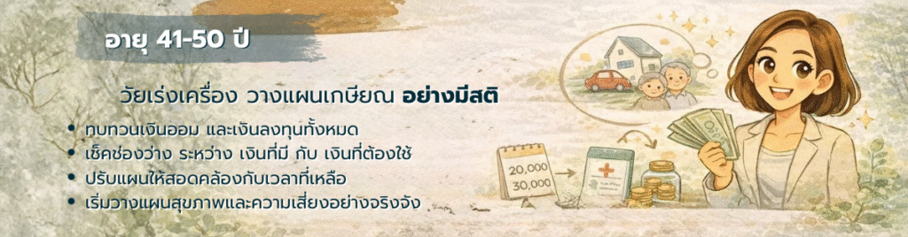 วางแผนเกษียณ